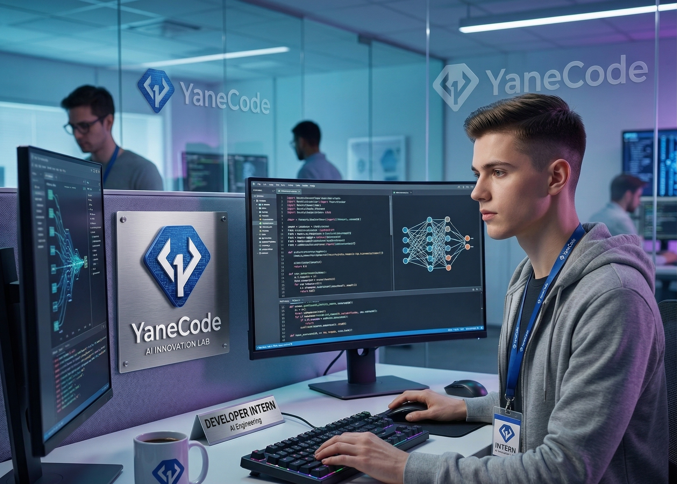 Illustration de développeur au travail